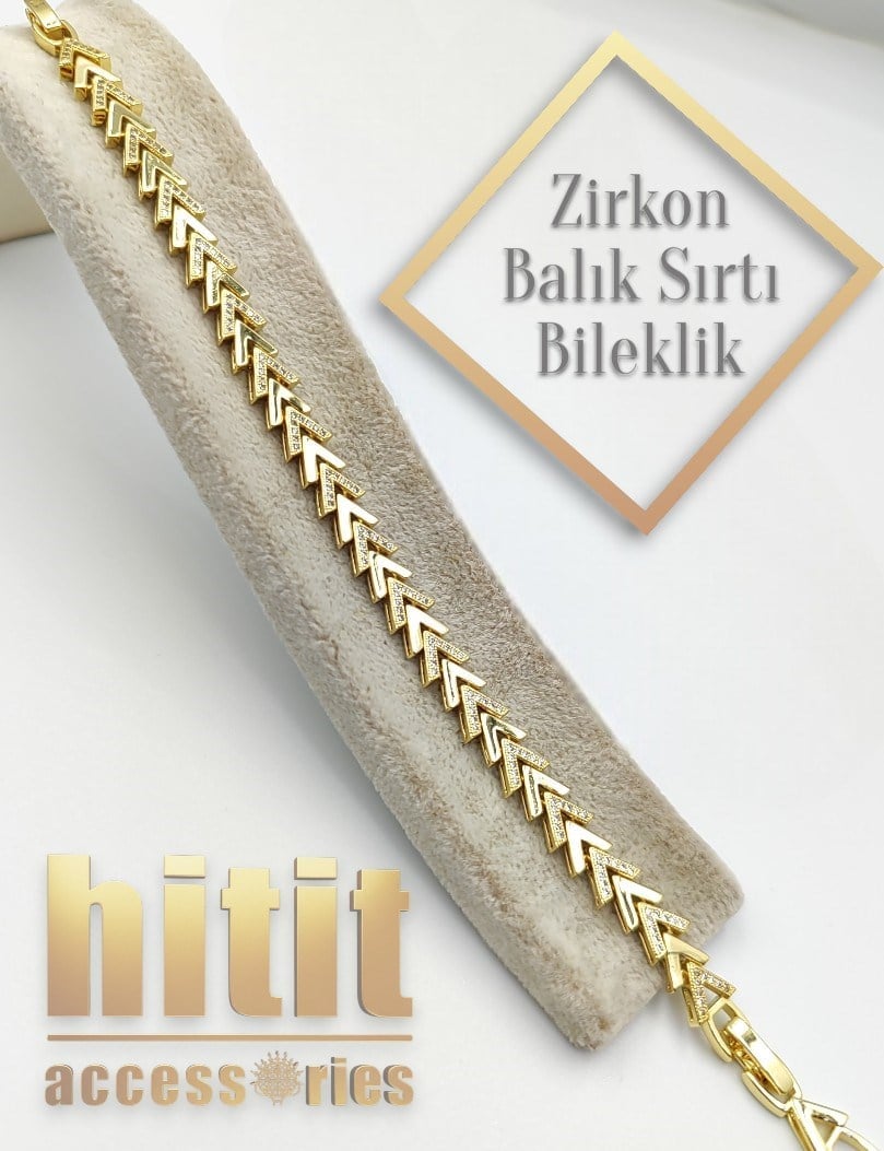 BALIK SIRTI ZİRKON BİLEKLİK