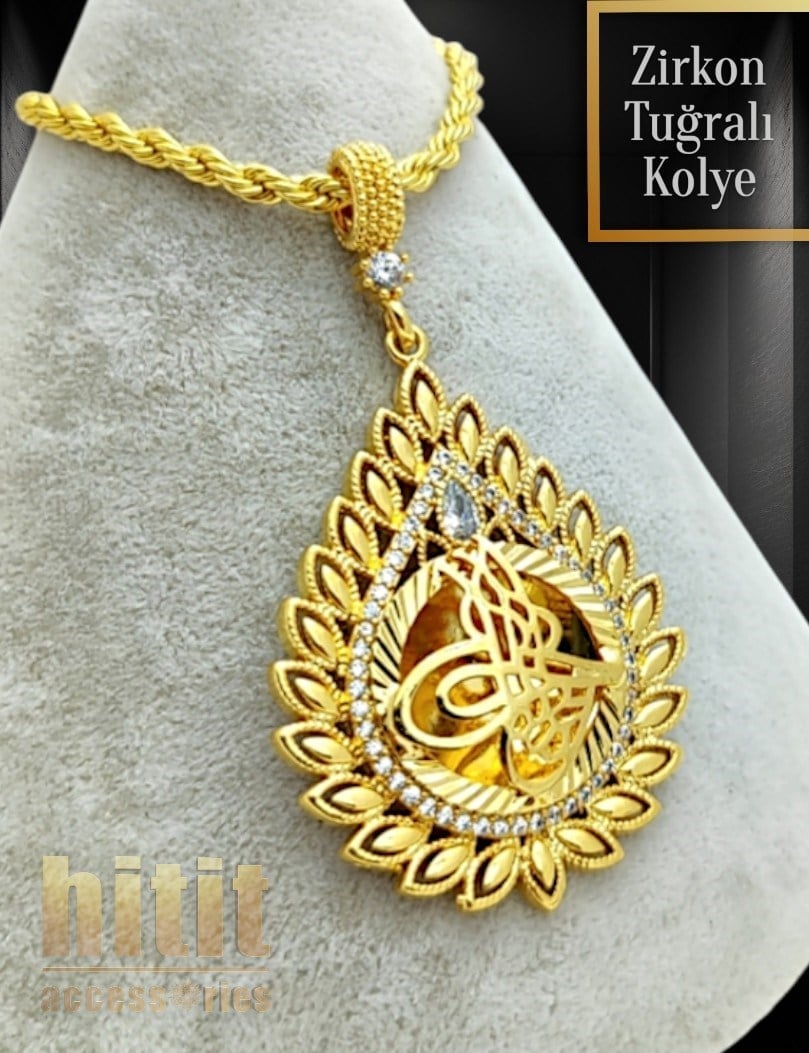 BAŞAK MODEL TUĞRALI KOLYE