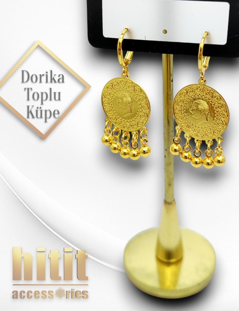 DORİKA ÇEYREKLİ KÜPE