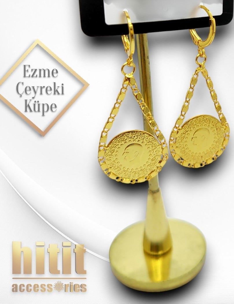 EZME ÇEYREKLİ KÜPE
