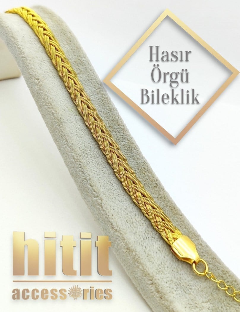 İNCE HASIR ÖRGÜ BİLEKLİK