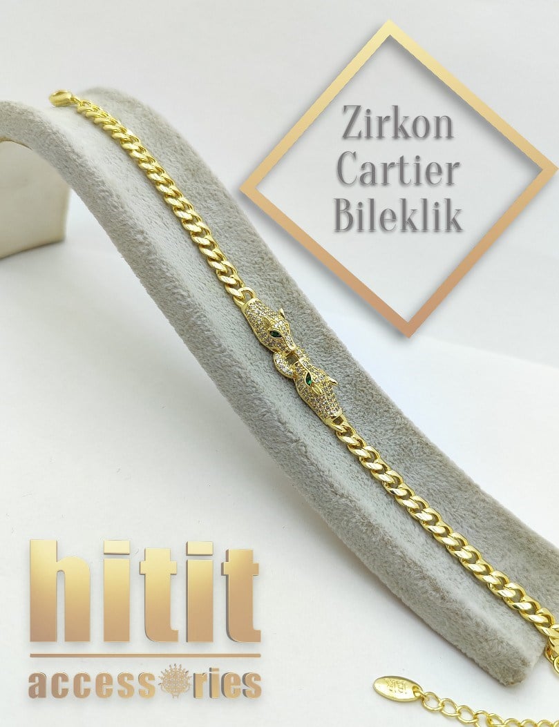 ZİRKON CARTİER KESİM BİLEKLİK