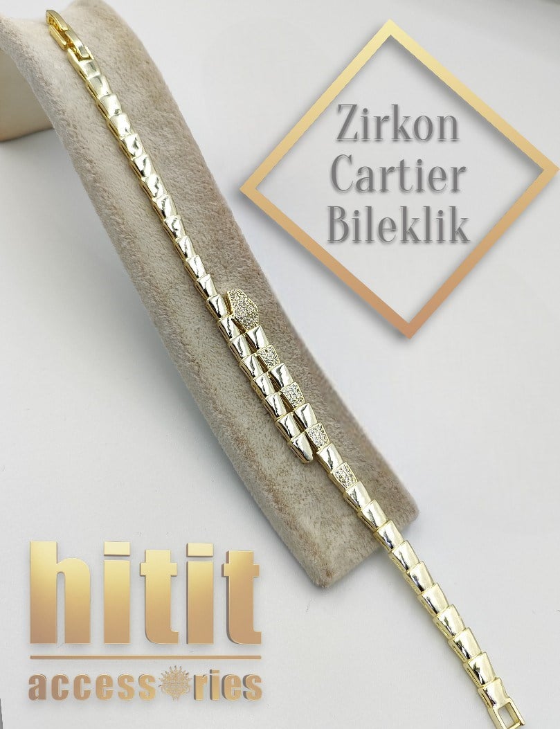 ZİRKON CARTİER MODEL BİLEKLİK