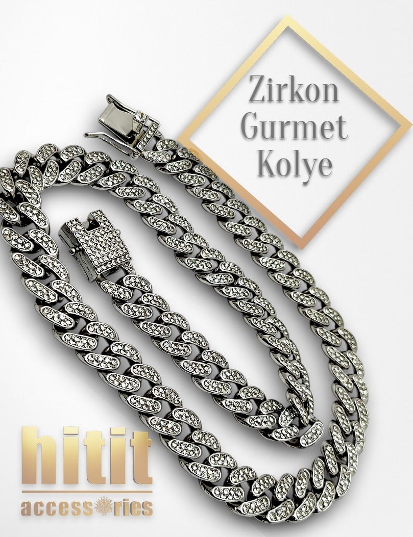 ZİRKON TAŞLI GURMET KOLYE