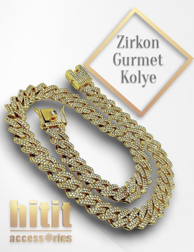 ZİRKON TAŞLI GURMET KOLYE