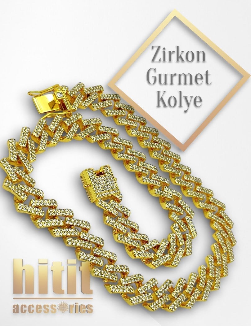 ZİRKON TAŞLI GURMET KOLYE