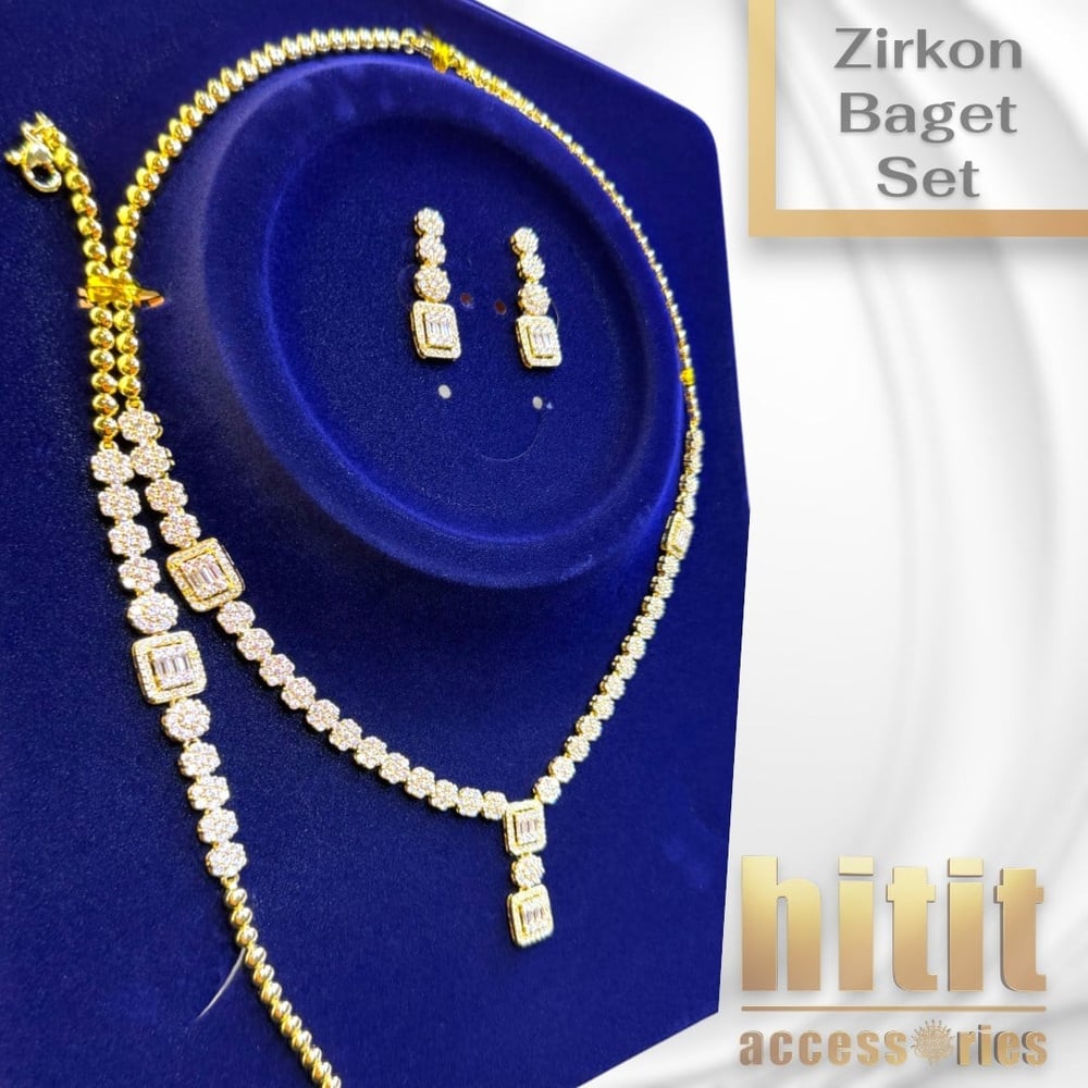 ZİRKON TAŞLI SET