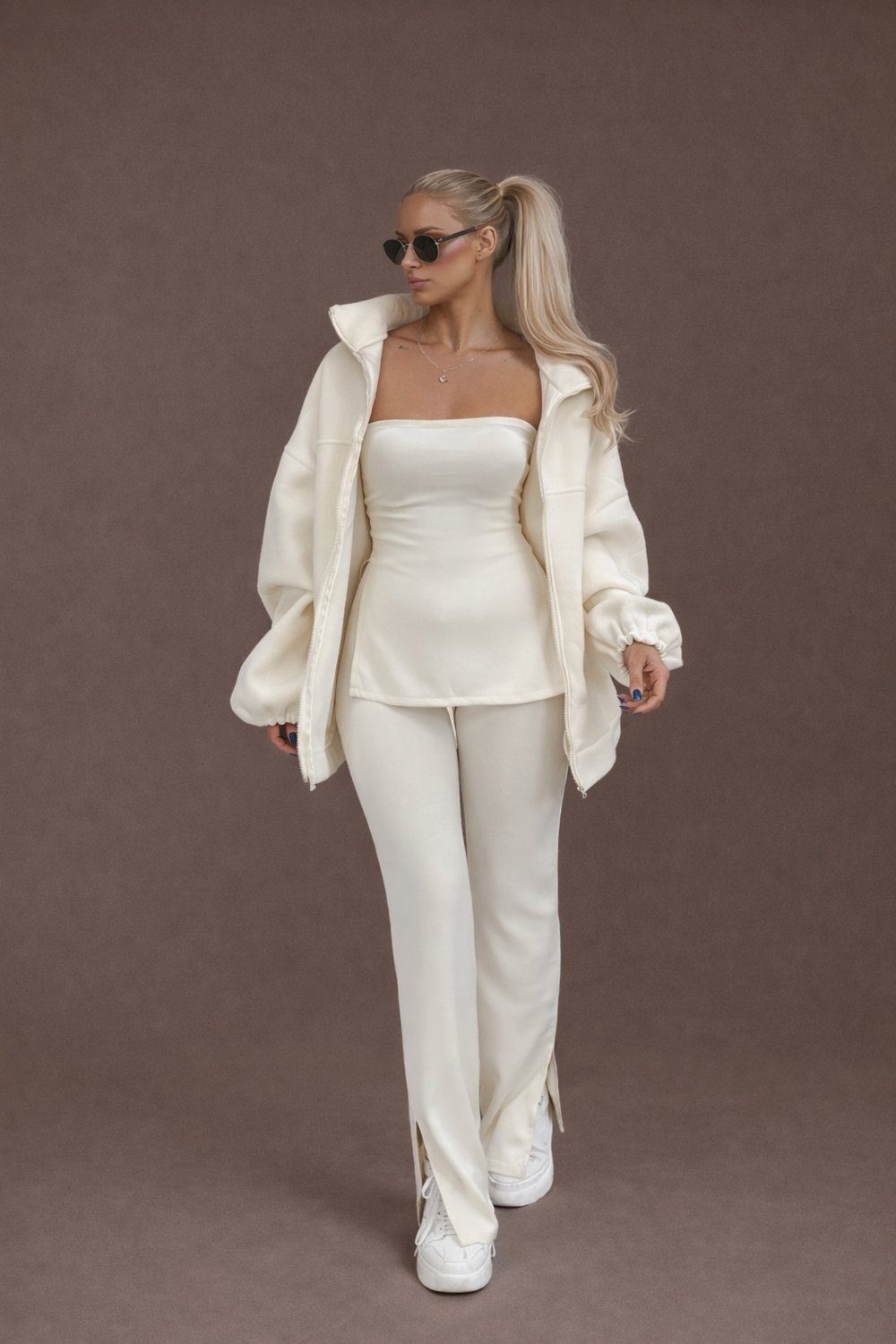 Bejh Uzun hırka oversize-4001