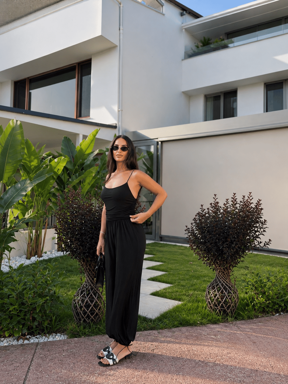 Bel Büzgülü Modal Tulum