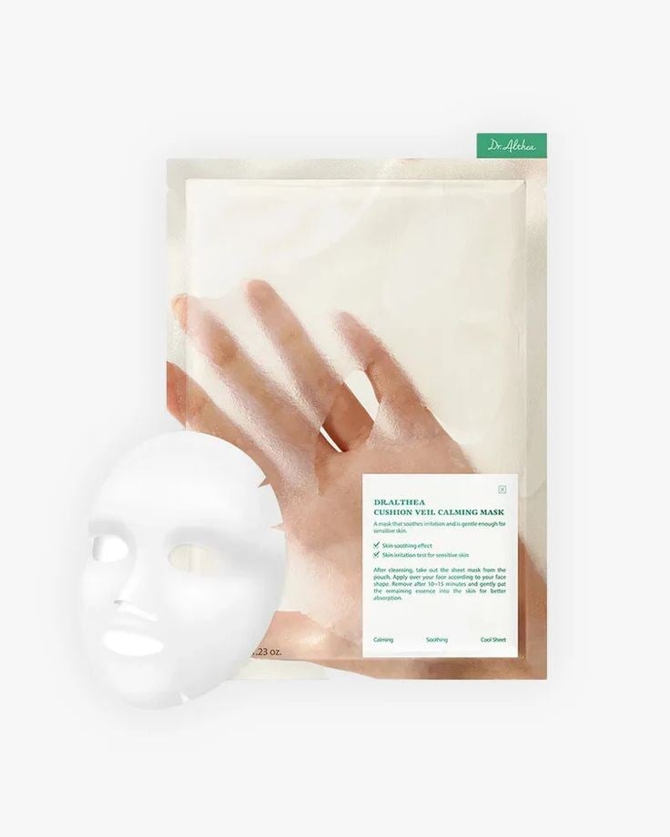 DR.ALTHEA Cushion Veil Calming Mask 35g*4EA (Cilt Stresi Önleyici Cica Kompleksli Maske)