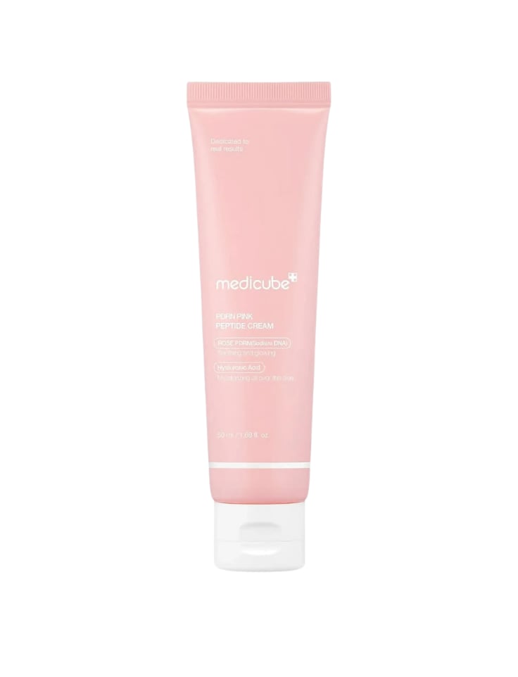 MEDICUBE PDRN PINK HYALURONIC MOISTURIZING CREAM 50ml (Yoğun Nem Sağlayan ve Cilt Bariyerini Destekleyen Nemlendirici Krem)