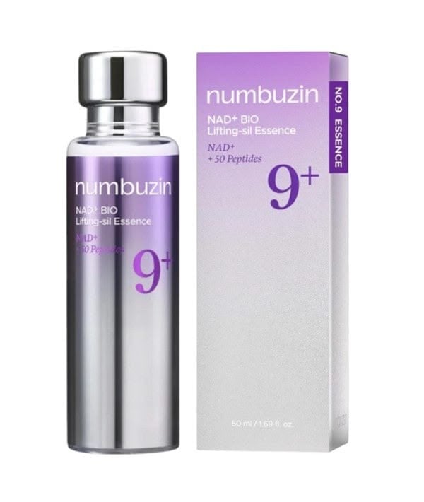 NUMBUZIN No. 9 NAD Bio Lifting-sil Essence 50ml (Lifting Etkili Kırışıklık Karşıtı 50 Çeşit Peptit ve NAD+ İçeren Esans)