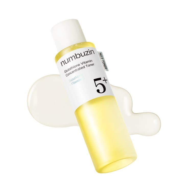 NUMBUZIN No.5+ Glutathione Vitamin Concentrated Toner 150ml (Glutatyon ve Vitamin İçeren Leke Karşıtı, Aydınlatıcı Tonik)
