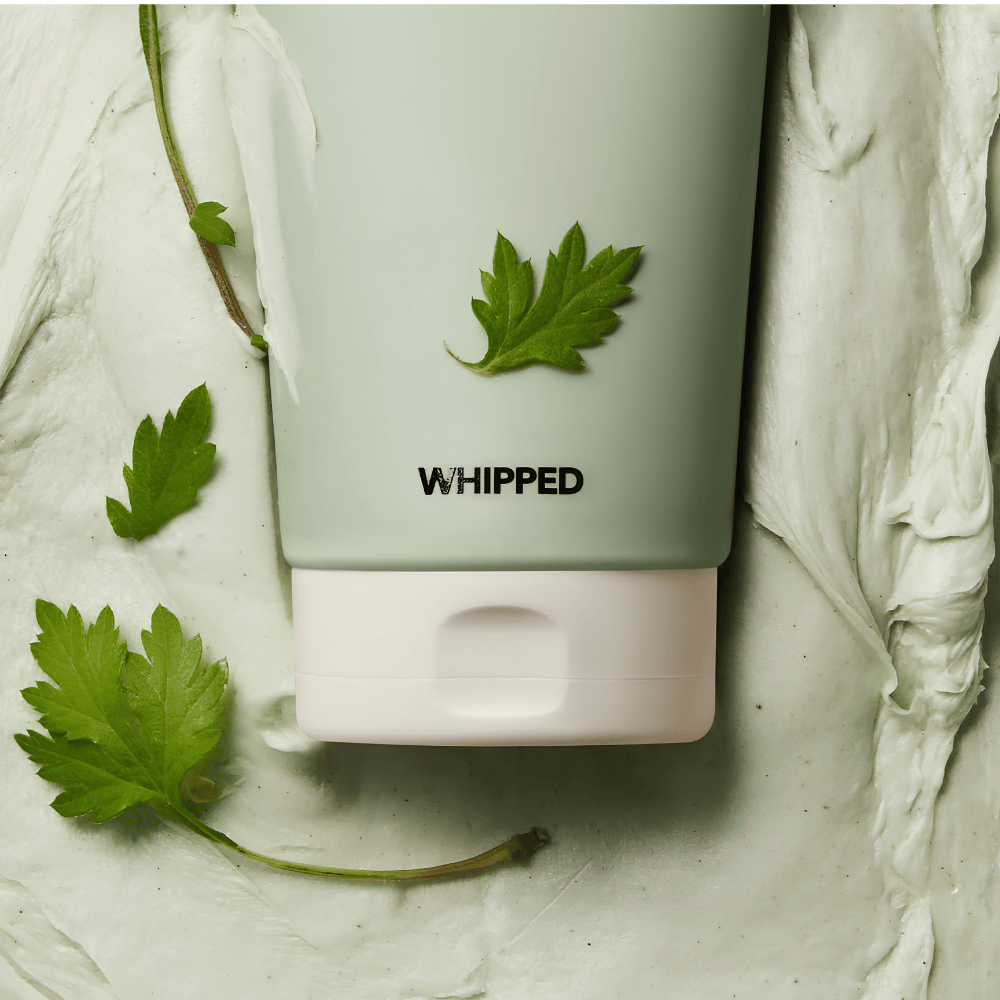 WHIPPED Mugwort Tea Tree Face Mask Cleanser+Madecassoside 130g (Kızarıklık ve Sivilce Karşıtı, Onarıcı 2si 1 Arada Yüz Yıkama Maskesi)