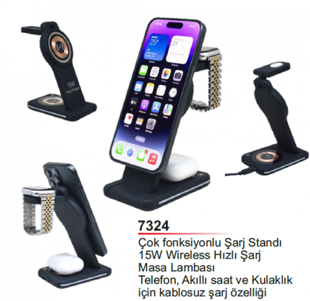 Çok Fonksiyonlu Şarj Standı