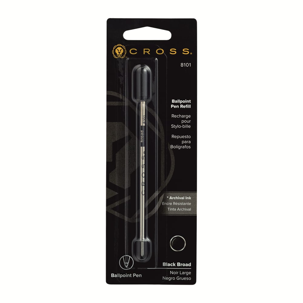 CROSS 8101 TÜKENMEZ KALEM REFİLİ (SİYAH –BROAD )