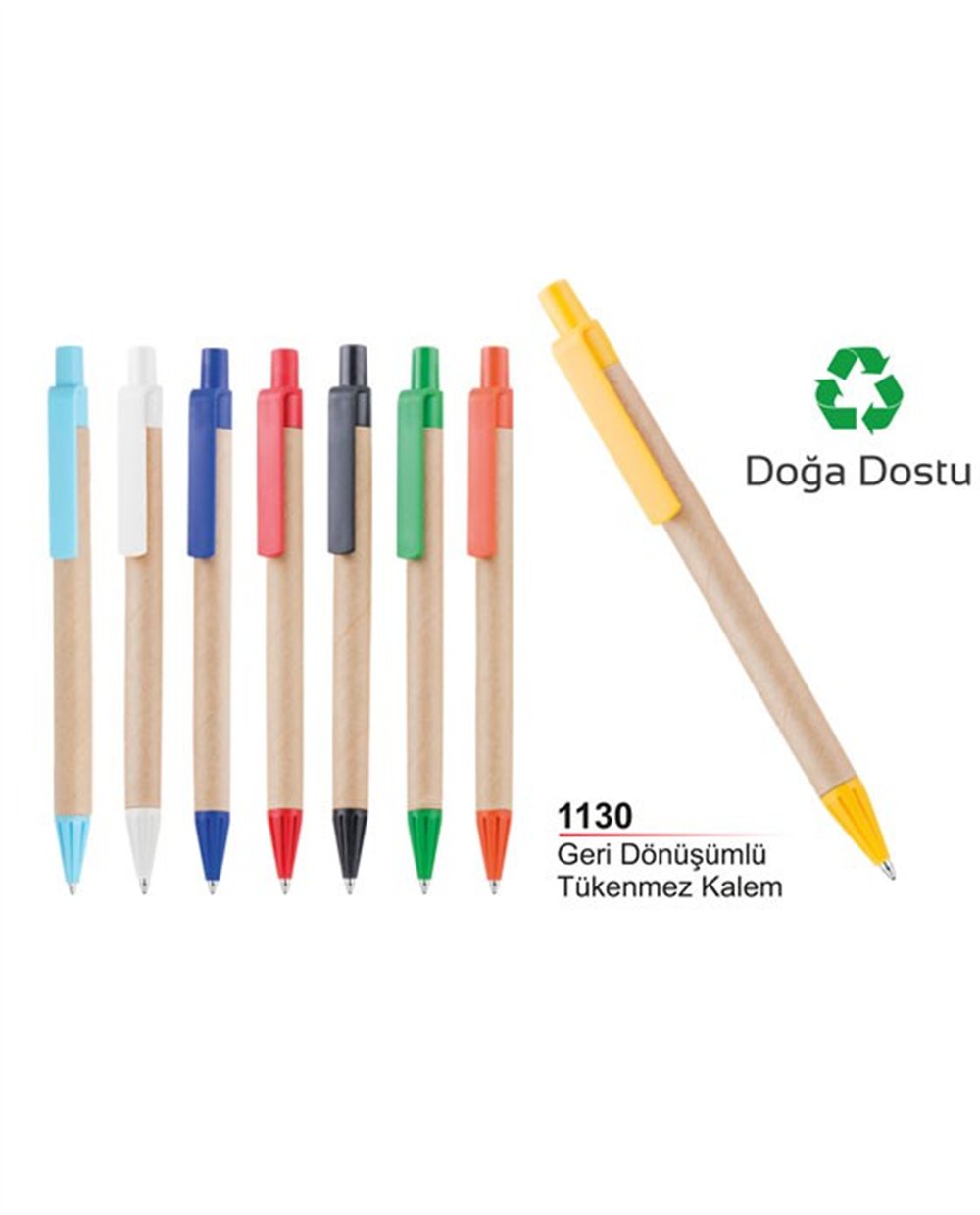 Doğa Dostu Basmalı Tükenmez Kalem