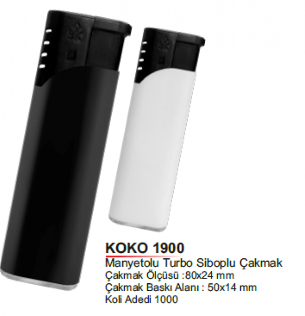 Koko-1900 Turbo Siboplu Çakmak