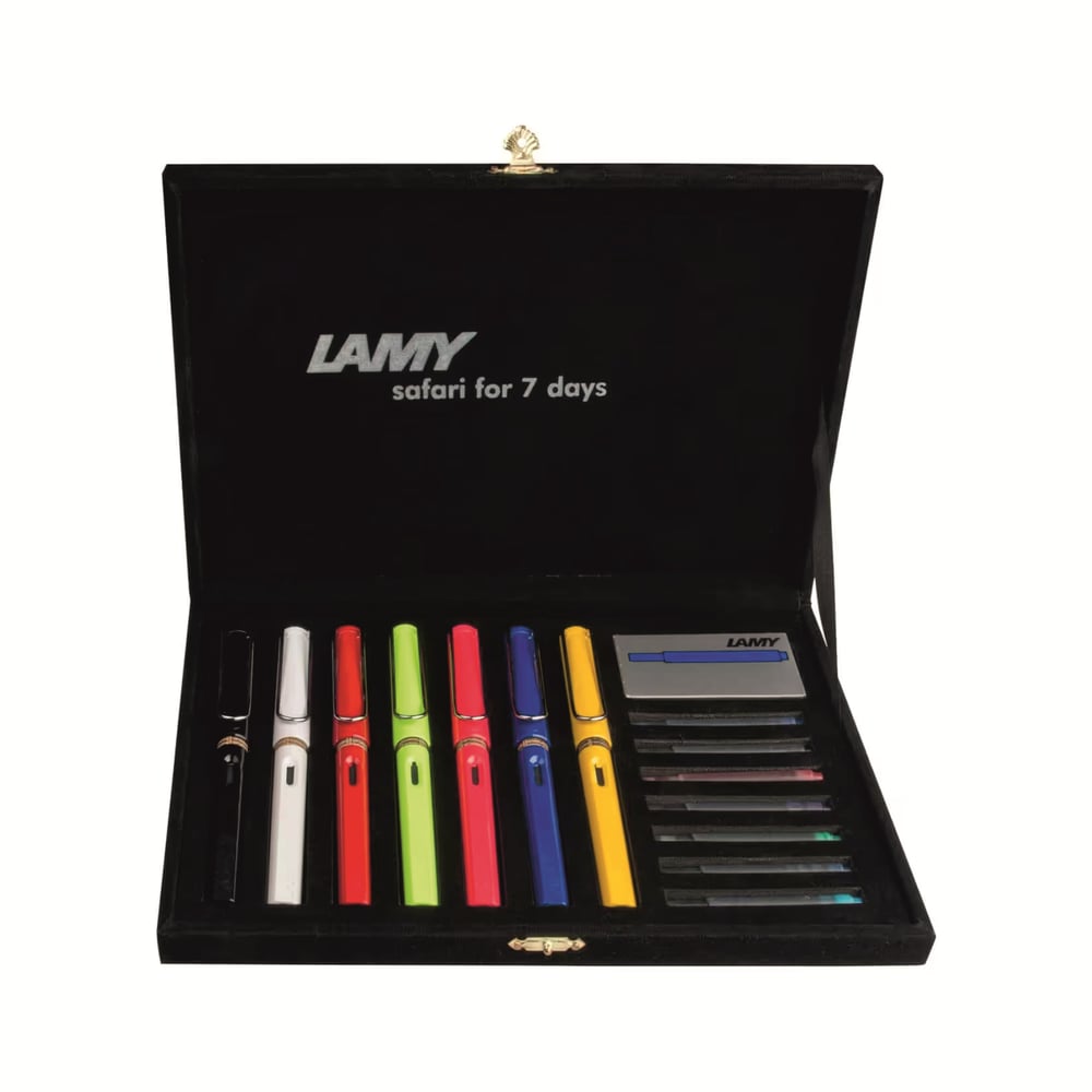 LAMY SAFARİ DOLMA KALEM KARIŞIK RENK 7Lİ