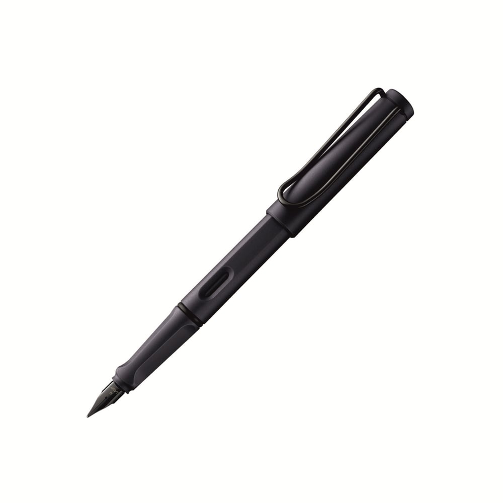 LAMY SAFARİ DOLMA KALEM STEEL BLACK M UÇ