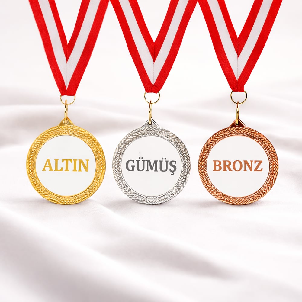 M04 MADALYA ALTIN,BRONZ,GÜMÜŞ
