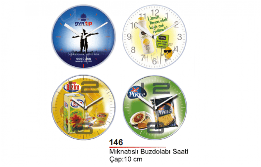 Mıknatıslı Buzdolabı Saati