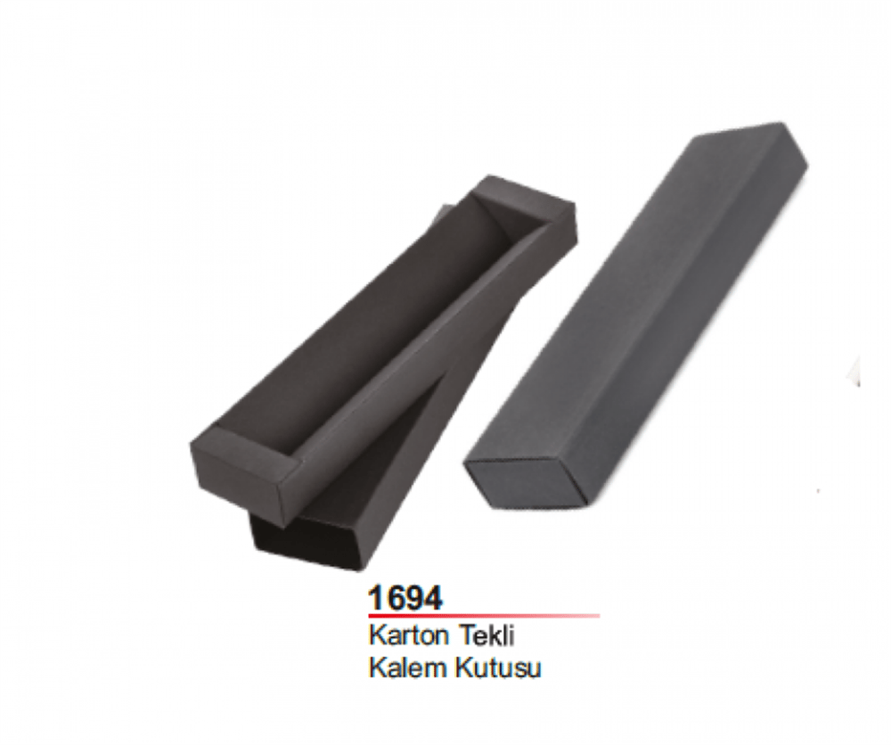Tekli Karton Kalem Kutusu
