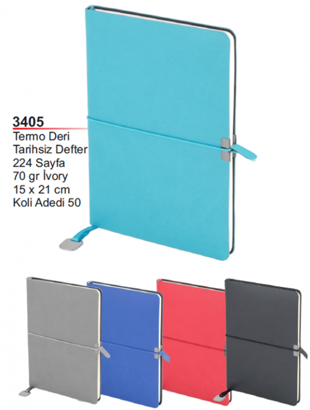 Termo Deri Tarihsiz Defter