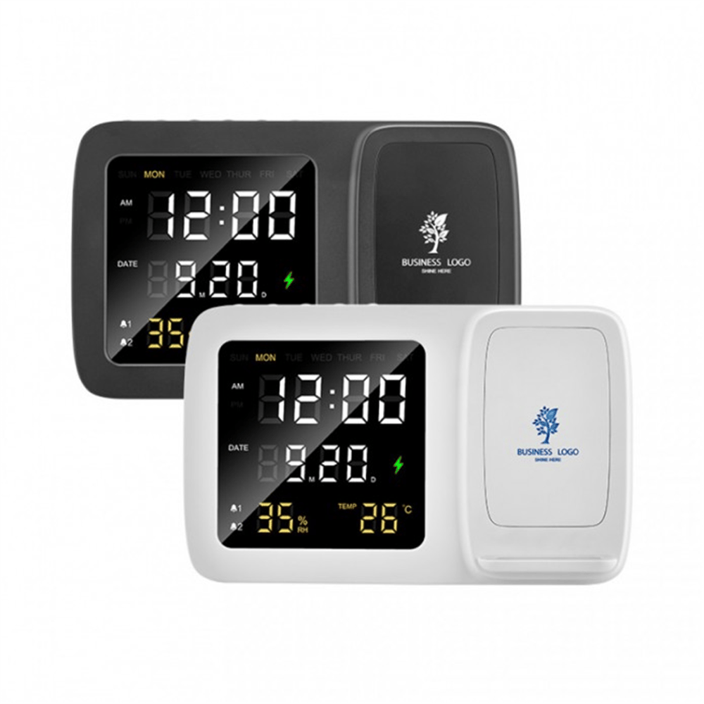 Wireless Şarj Cihazı & Dijital Saat