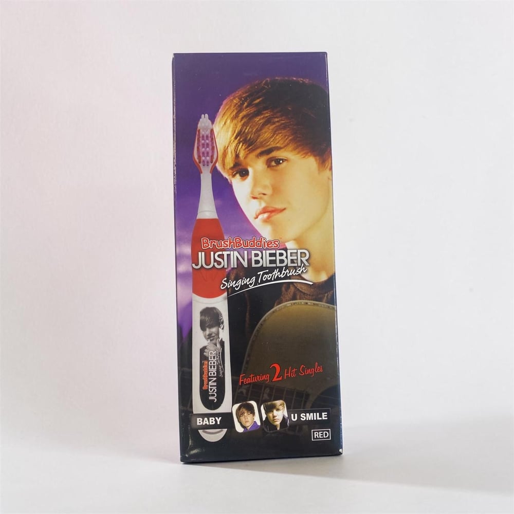 JUSTIN BIEBER SINGING TOOTHBRUSH 