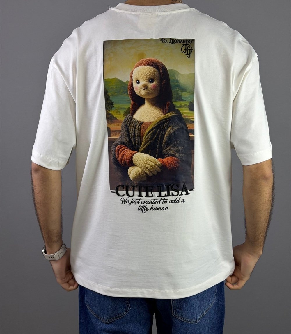 CUTE LİSA BASKILI T-SHİRT 1023