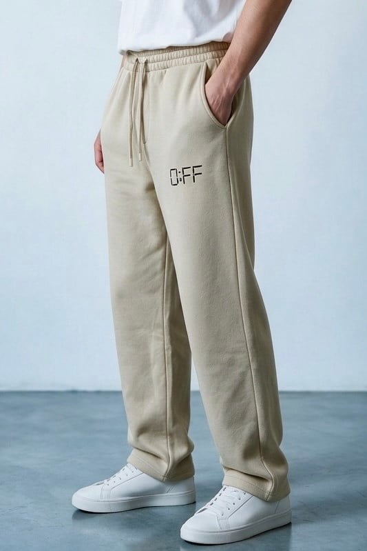 OFF NAKIŞLI BAGGY EŞOFMAN 6035