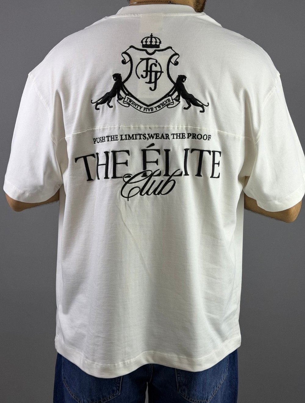 THE ELİTE CLUB BASKILI T-SHİRT 1047