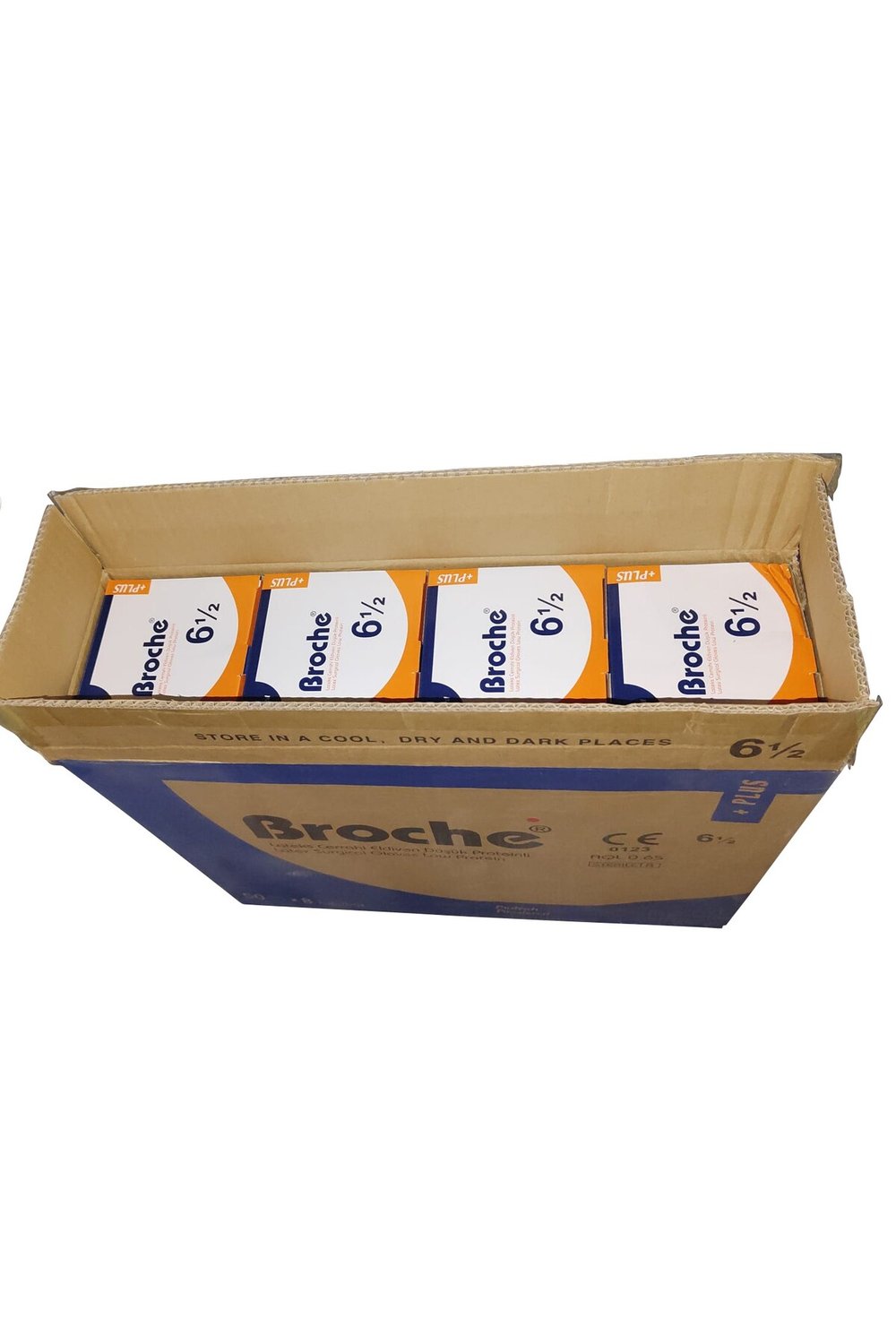 PUDRALI STERİL CERRAHİ ELDİVEN NO: 6,5 8'Lİ PAKET
