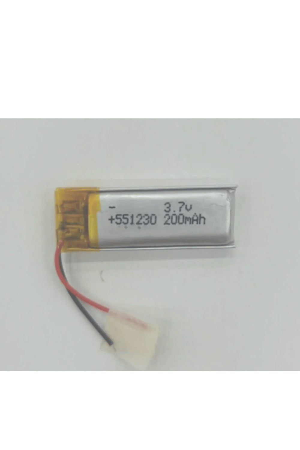 551230 200MAH LİTYUM POLİMER PİL