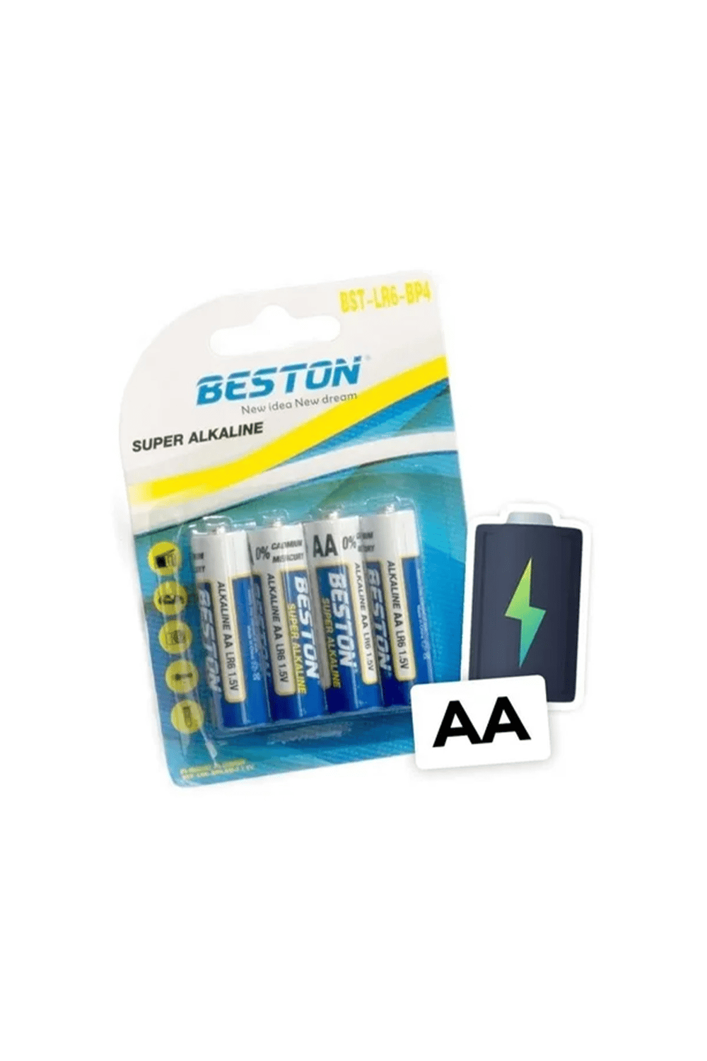 BESTON BST-LR6-BP4 ALKALİN KALEM PİL 4'LÜ KART