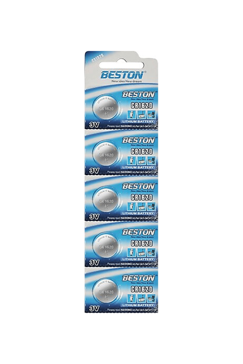 BESTON CR1620 PİL 5'Lİ KART