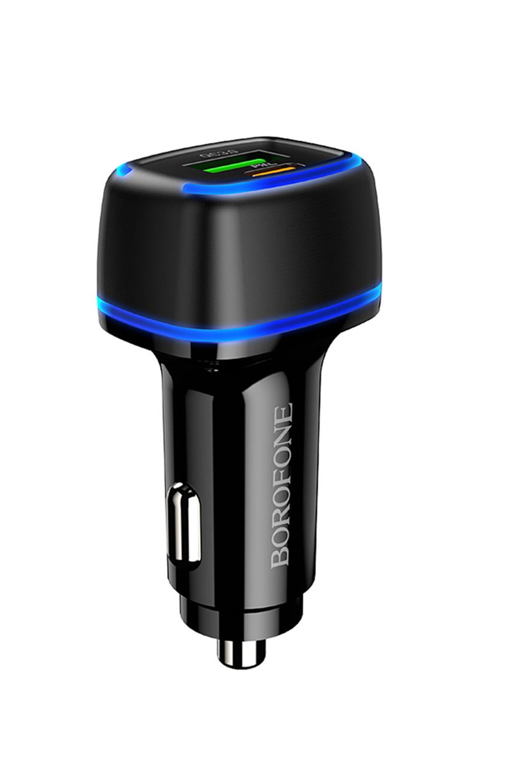 BOROFONE BZ14A SİYAH 20W DUAL PORT ARAÇ ŞARJI
