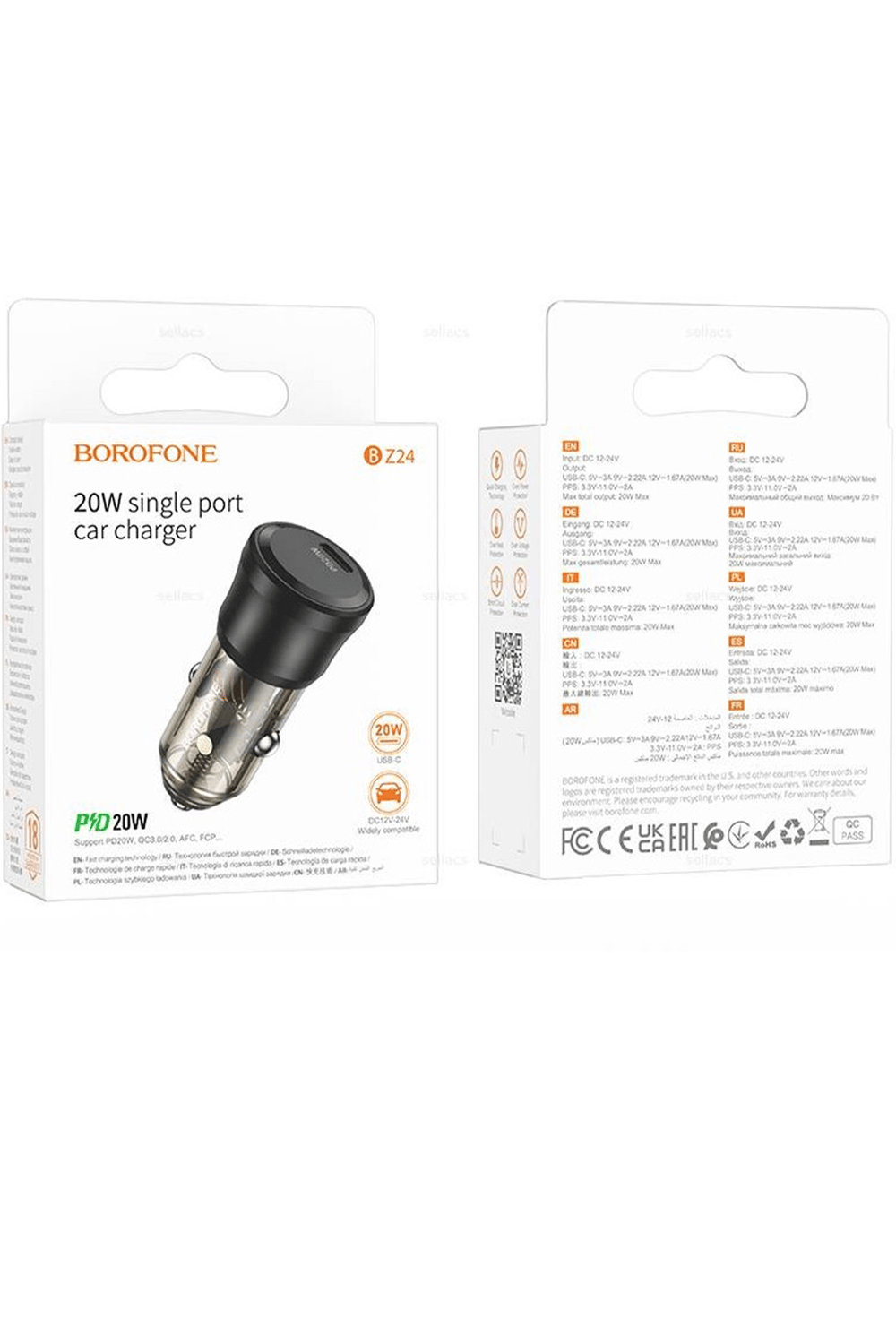 BOROFONE BZ24 PD20W ARAÇ ŞARJ