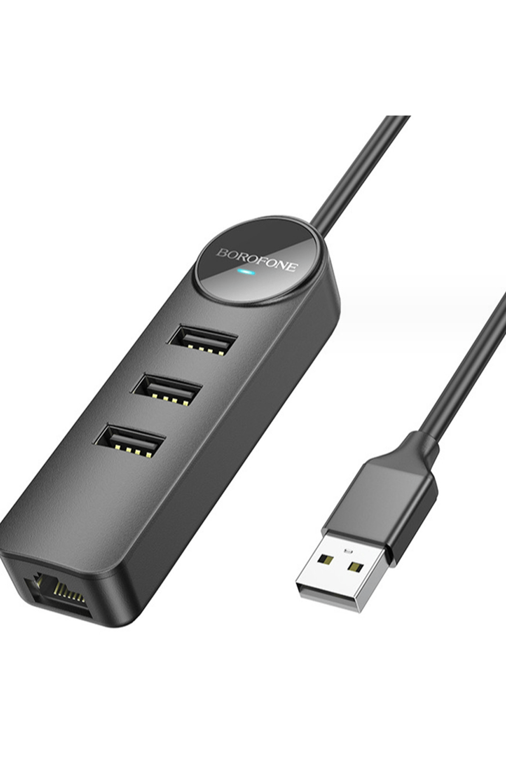BOROFONE DH6 4İN1 3.0 USB TO USB 100MBPS ETHERNET ADAPTÖR