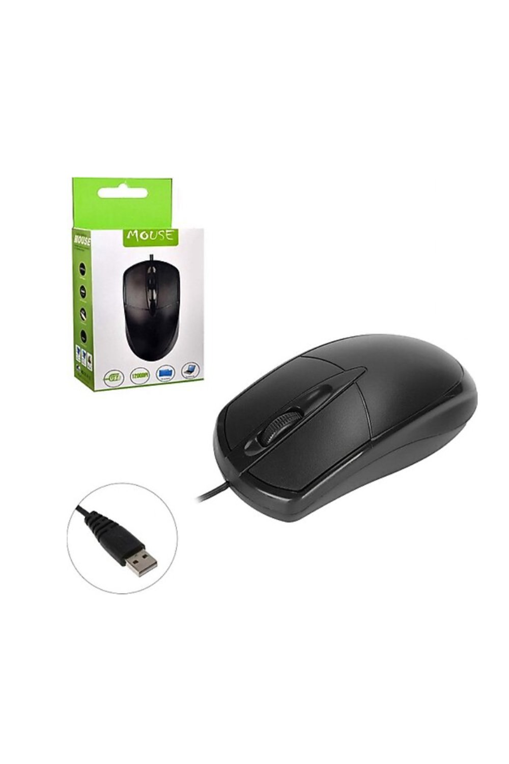 NRT-KM101 MOUSE KABLOLU KUTULU