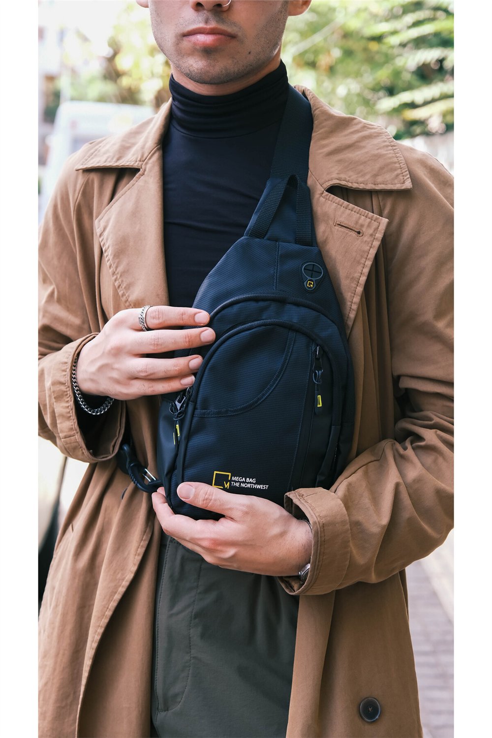 Çok Cepli Çapraz Omuz Ve Göğüs Kullanıma Uygun BodyBag Kaliteli Spor Çanta