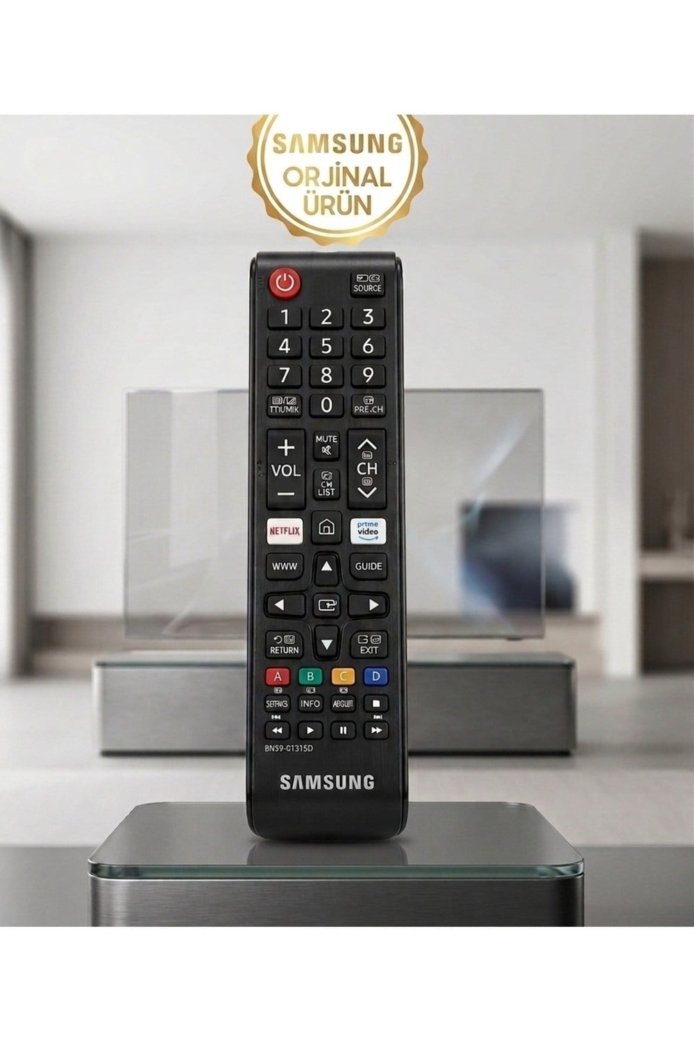 Samsung ORJİNAL RU Serisi ile Tam Uyumlu BN59-01315D Smart TV Kumanda 43RU7100 - 55RU7100 - 55RU7100