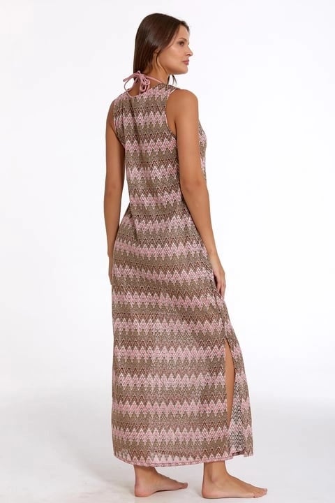 Argento 2100-3059 Kadın Triko Kolsuz Kaftan