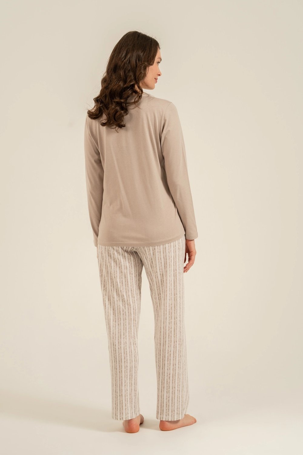 Arnetta 3779-x  Kadın Uzun Kollu Pijama Takım