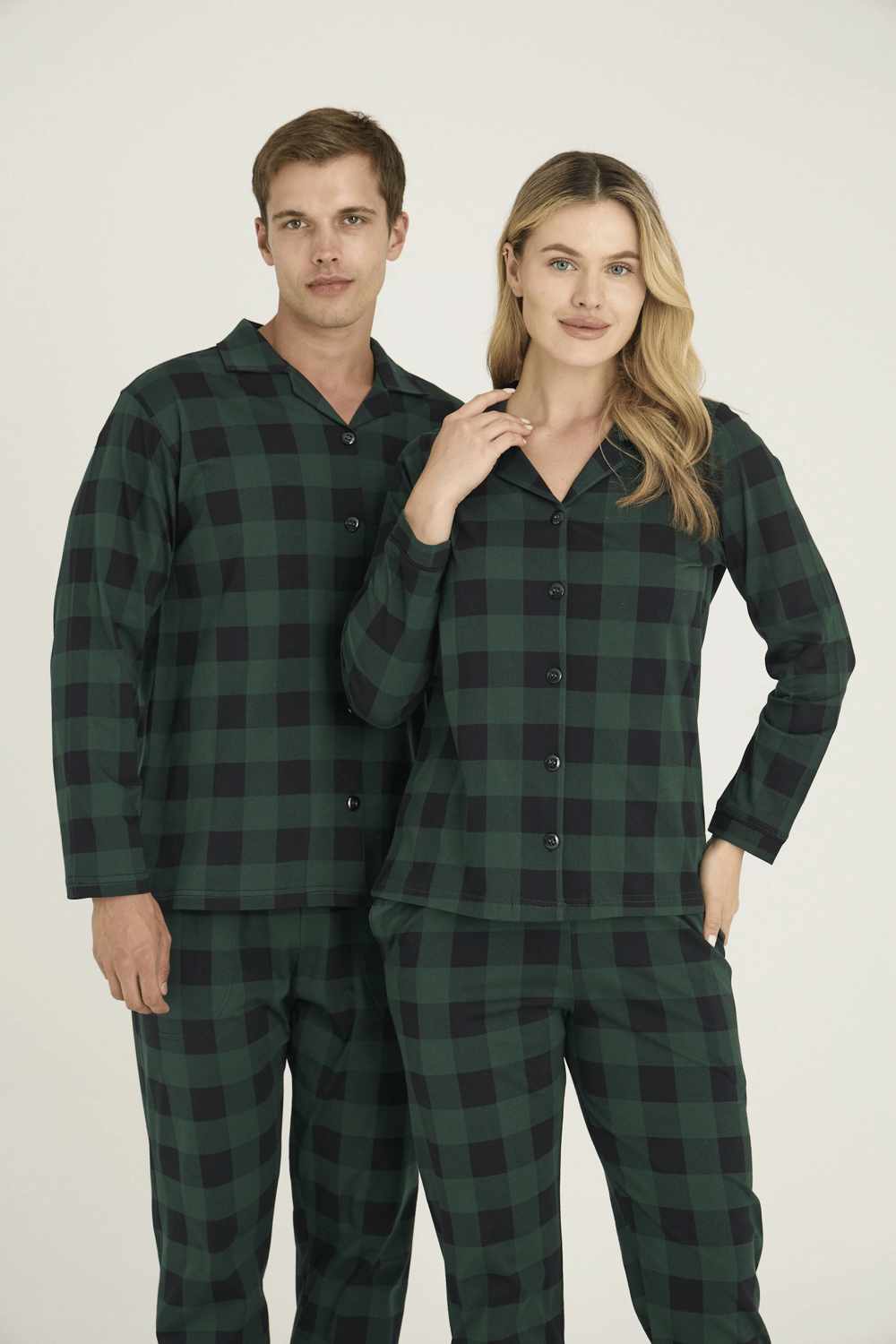 Kocabey 9209 Erkek Apaj Yaka Pijama Takım