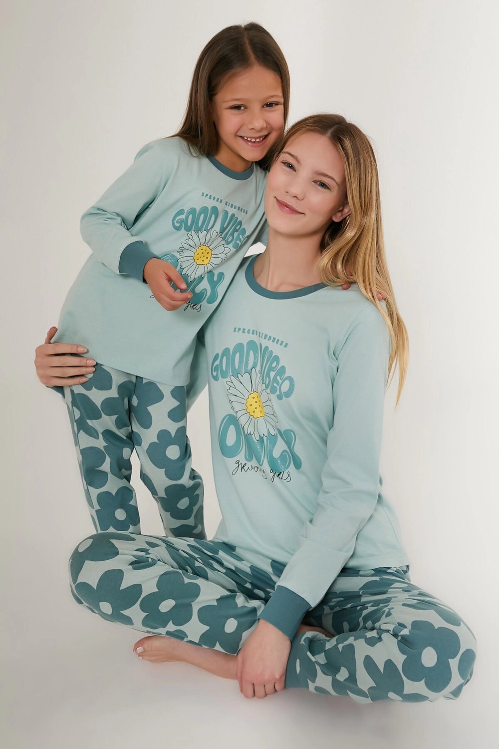 Roly Poly 3247-2 Kız Çocuk Uzun Kollu Pijama Takımı