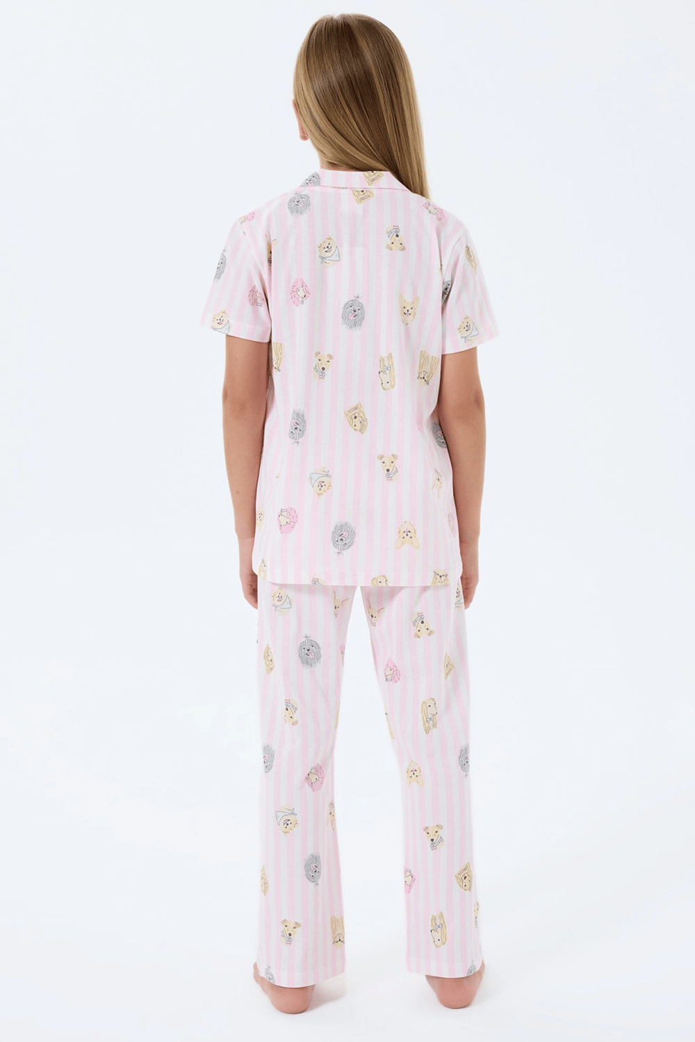 RolyPoly 3809-2 Kız Çocuk Kısa Kol Pijama Takımı