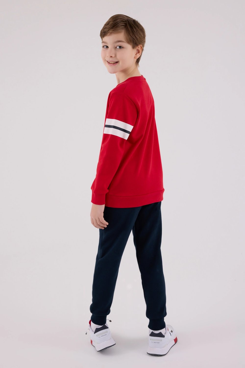 U.S. Polo Assn Kids 2201-G Erkek Çocuk Eşofman Takımı