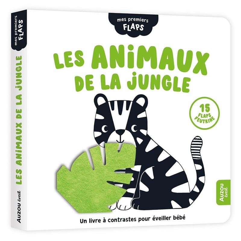 MES PREMIERS FLAPS  - LES ANIMAUX DE LA JUNGLE